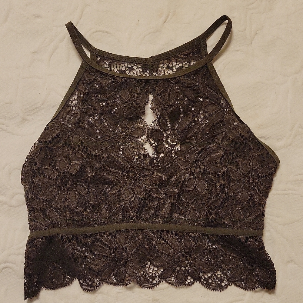 Lace Halter Bralette